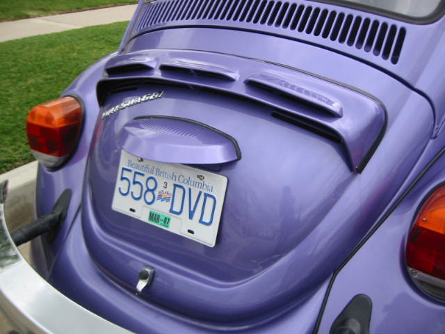 Vw beetle rain shop deflector